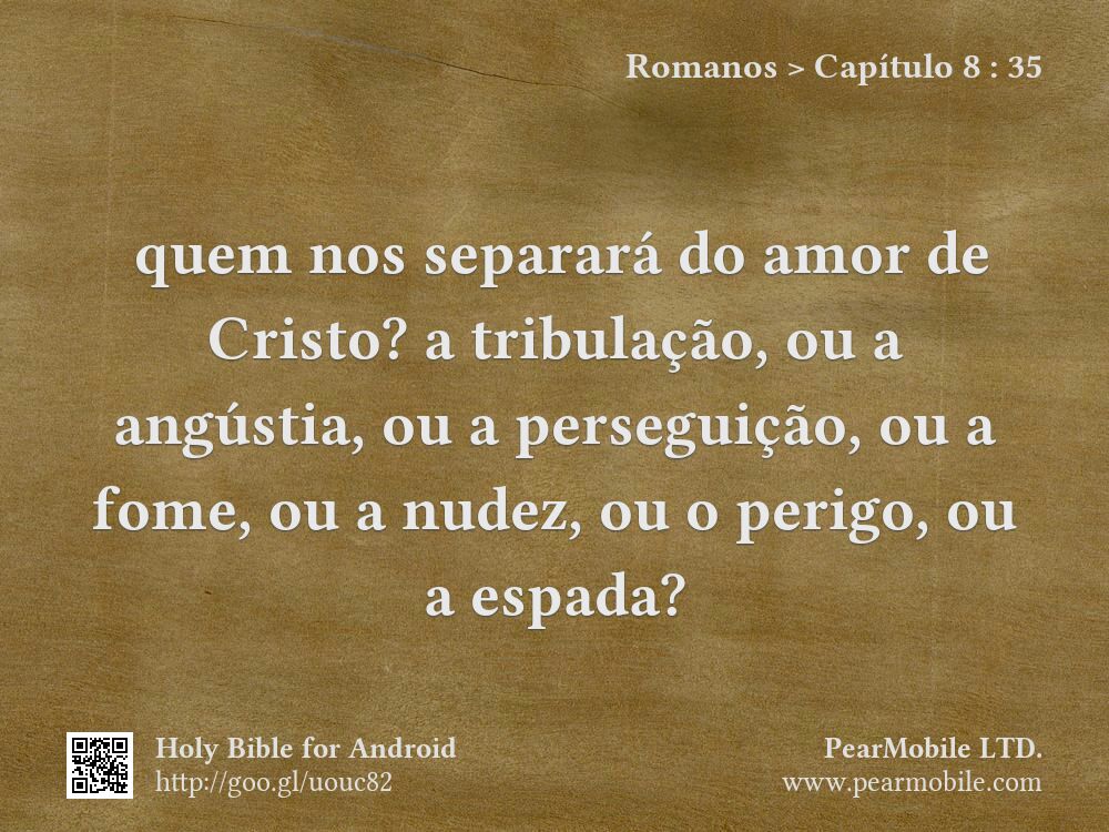 Romanos, Capítulo 8:35